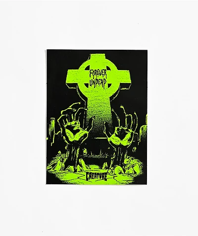 Creature Forever Undead Sticker