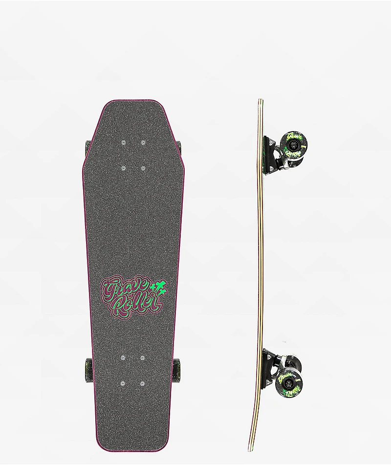 Creature Grave Roller 28.8" Cruiser Skateboard Complete