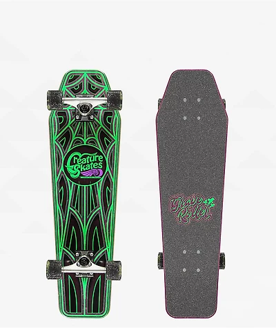 Creature Grave Roller 28.8" Cruiser Skateboard Complete