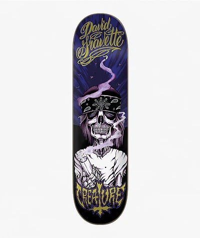 Creature Gravette Hippie Skull 8.3" Skateboard Deck