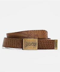 Creature High Country Brown Web Belt