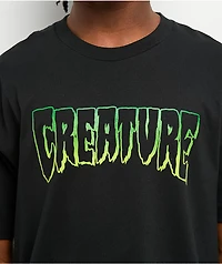 Creature Logo Outline Black T-Shirt
