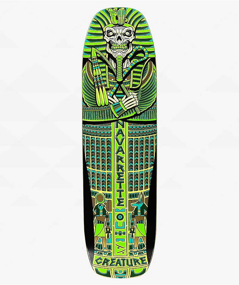 Creature Navarette Pharaoh XL 9.0" Skateboard Deck