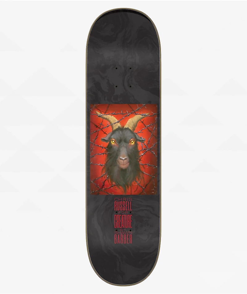 Creature Russell Memento VX Everslick 8.6" Skateboard Deck