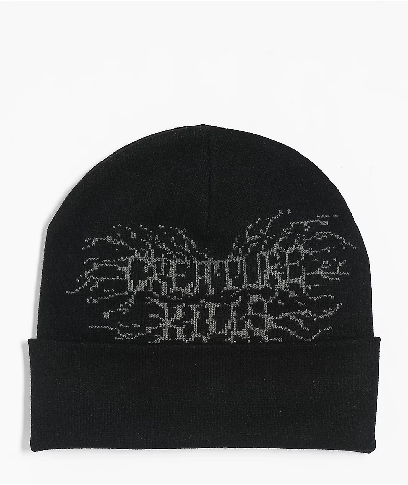 Creature Scribe Black Beanie
