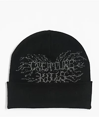 Creature Scribe Black Beanie