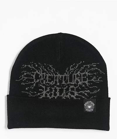 Creature Scribe Black Beanie