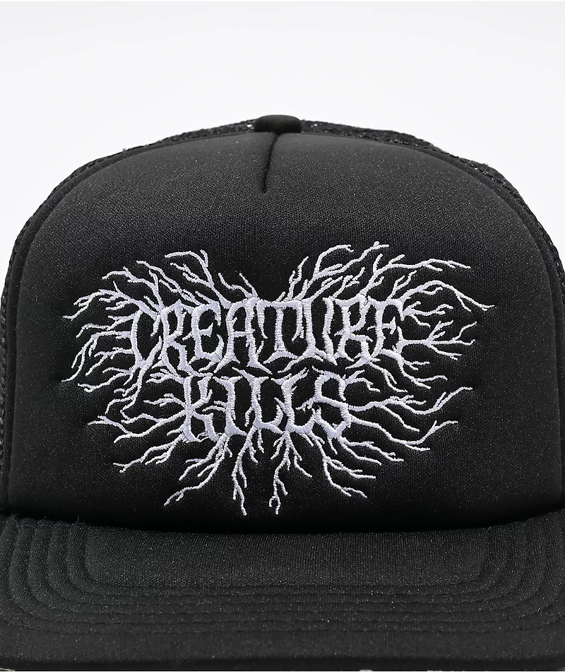 Creature Scribe Black Trucker Hat