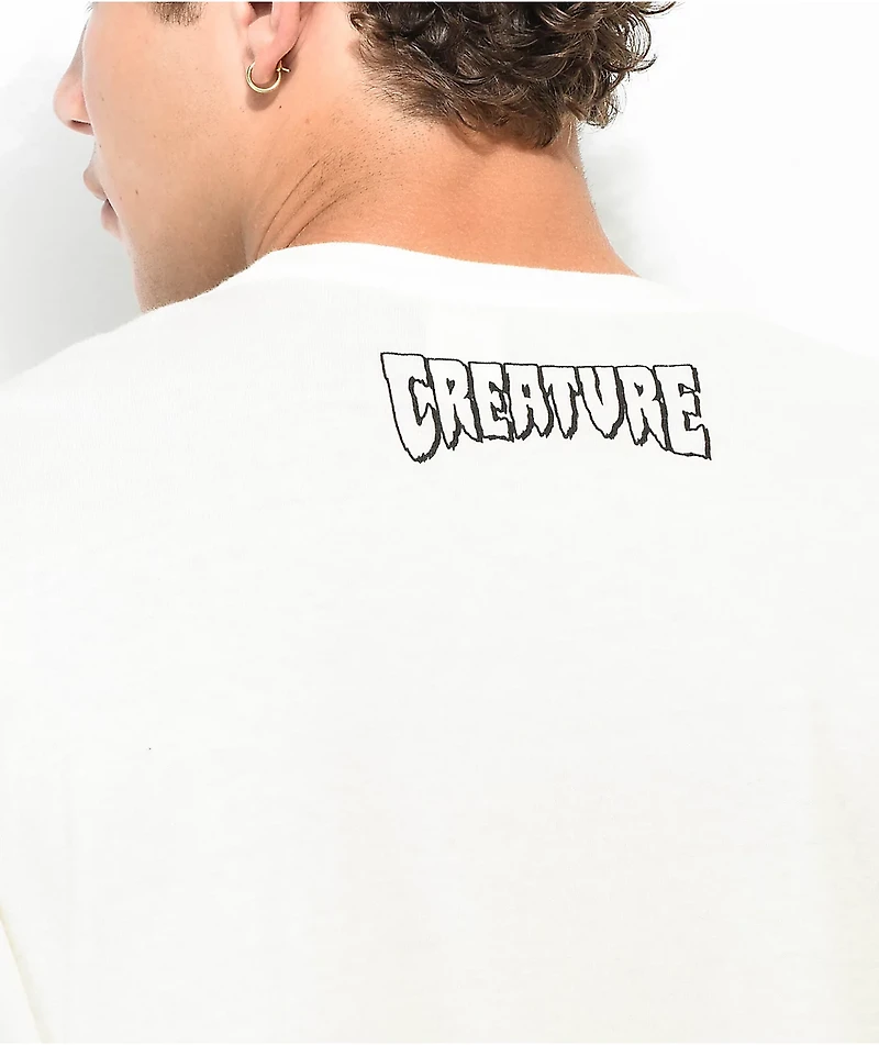 Creature Slaughter Splatter White T-Shirt