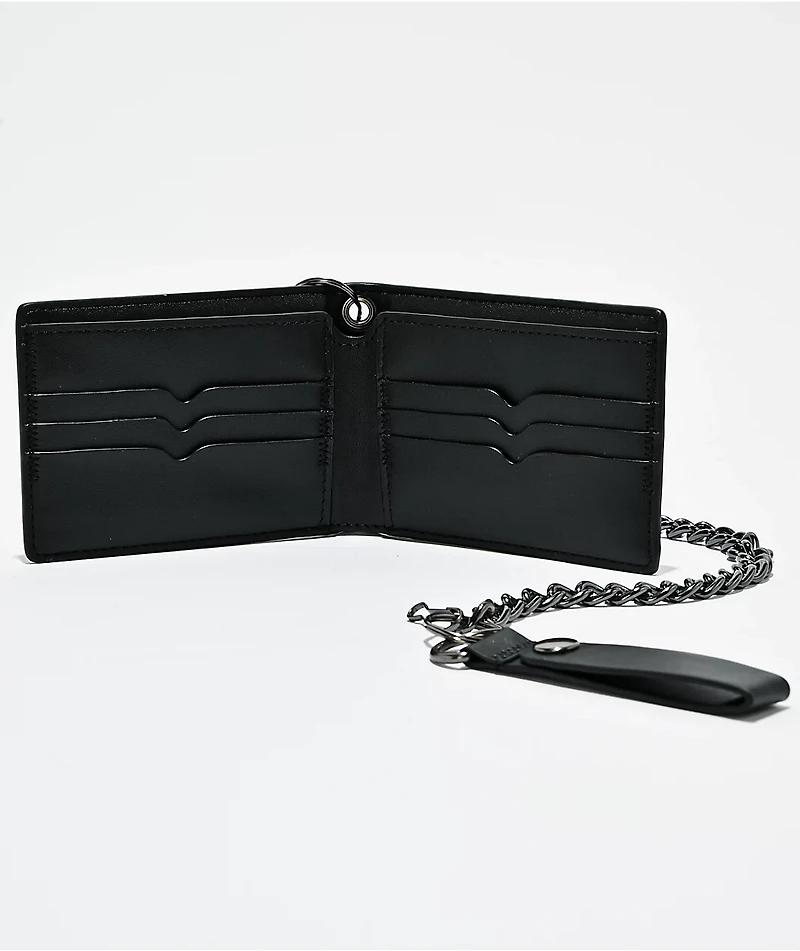Creature Slideshow Black Chain Wallet