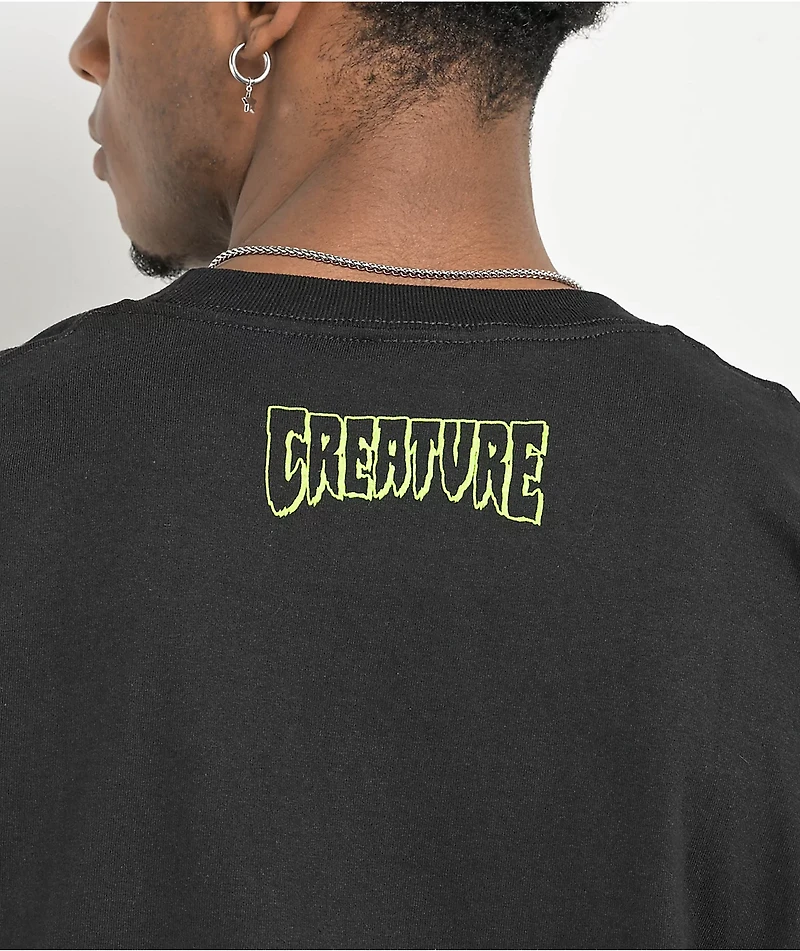 Creature Strike Fast Black T-Shirt