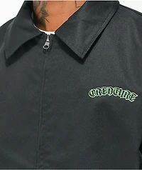 Creature To The Grave Black Work Jacket
