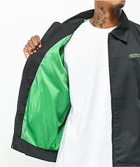 Creature To The Grave Black Work Jacket