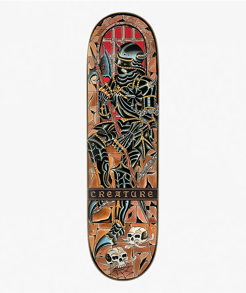 Creature Torres Suit Of Armor 8.51" Skateboard Deck