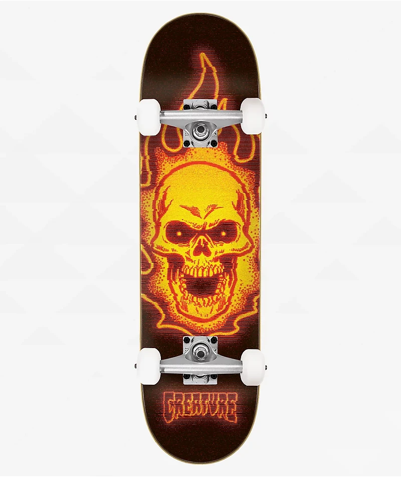 Creature XL Bonehead Glitch 8.5" Skateboard Complete