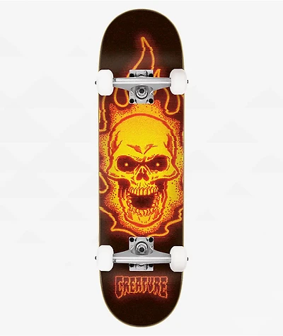 Creature XL Bonehead Glitch 8.5" Skateboard Complete