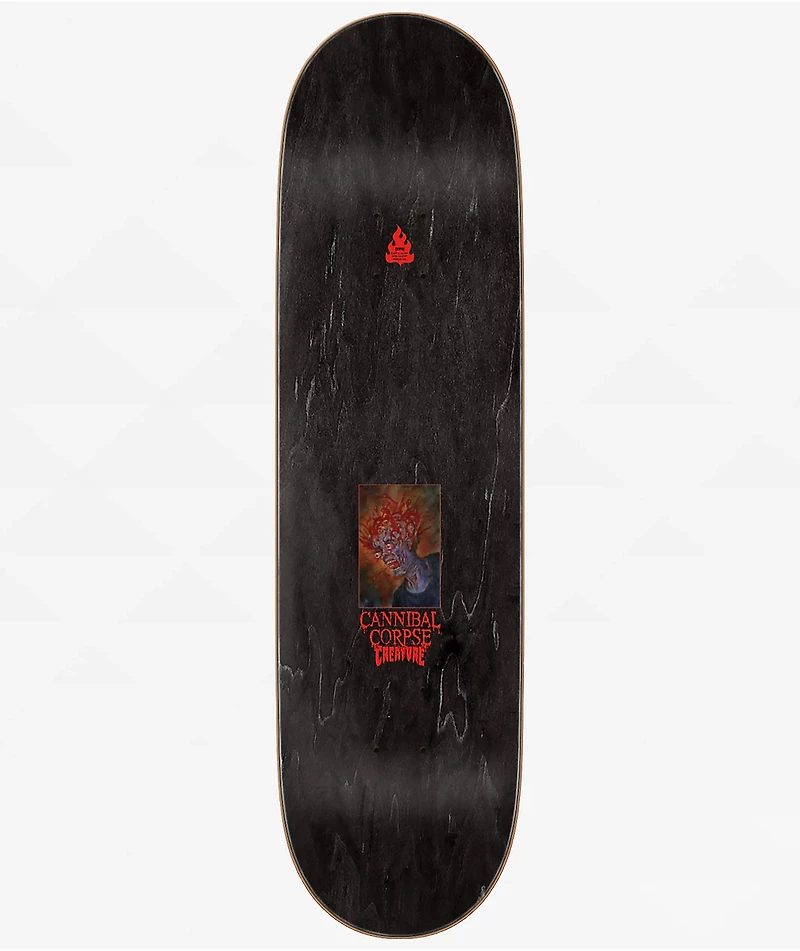Creature x Cannibal Corpse Skull And Blood 8.5" Skateboard Deck