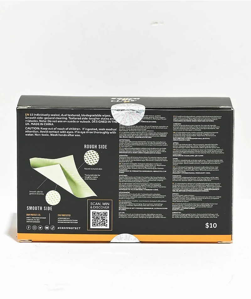 Crep Protect 12 Pack Sneaker Wipes