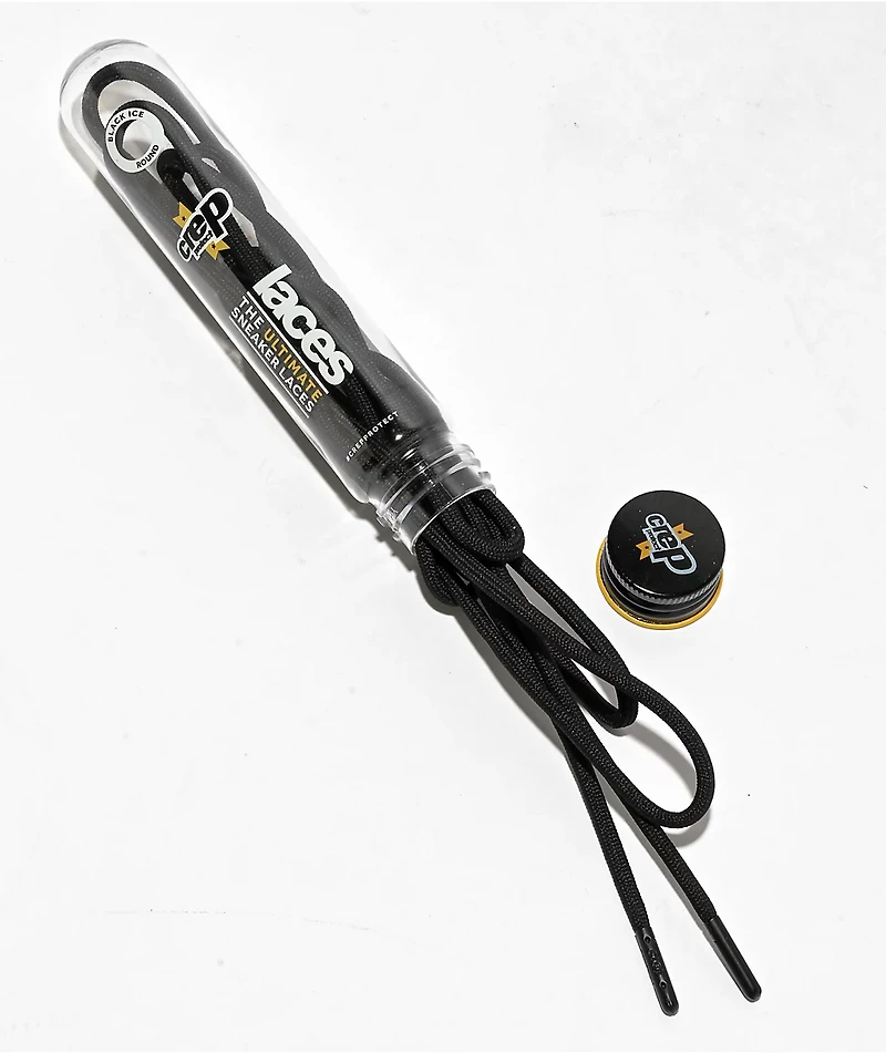Crep Protect 47" Black Round Shoe Laces