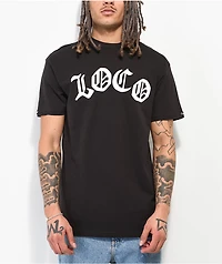 Crooks & Castles Loco Black T-Shirt