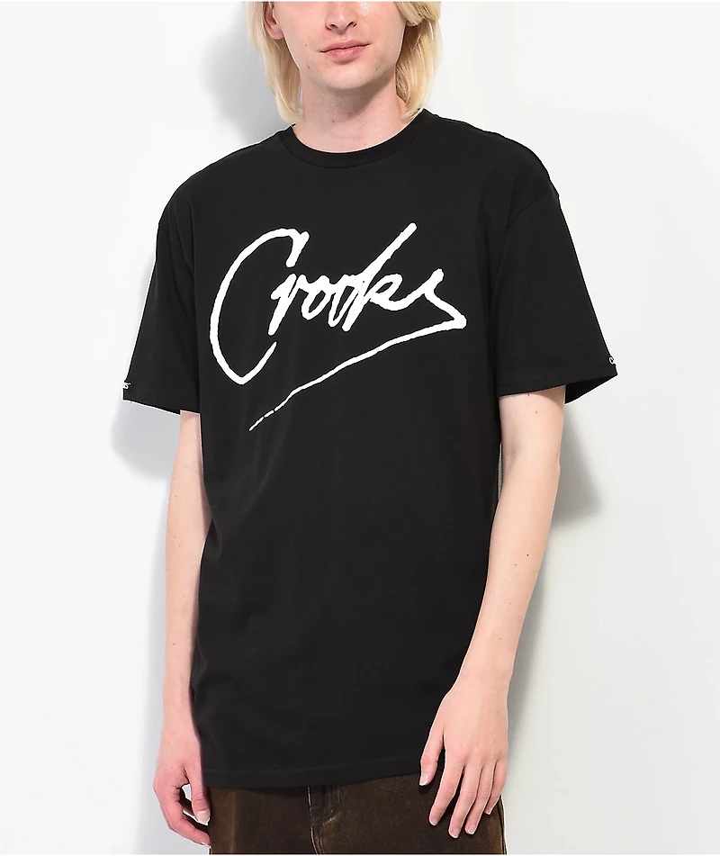 Crooks & Castles Serpent Medusa Black T-Shirt