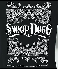 Crooks & Castles x Back On Death Row Bandana Black T-Shirt