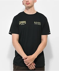Crooks & Castles x Back On Death Row Gold Black T-Shirt