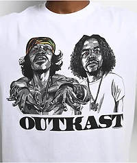 Cross Colors x Outkast Line Art White Oversized T-Shirt
