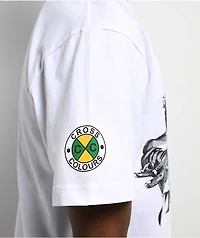 Cross Colors x Outkast Line Art White Oversized T-Shirt