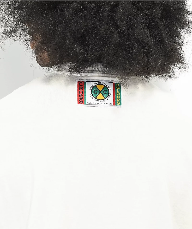 Cross Colours Hip Hop 50th Anniversary Sand T-Shirt