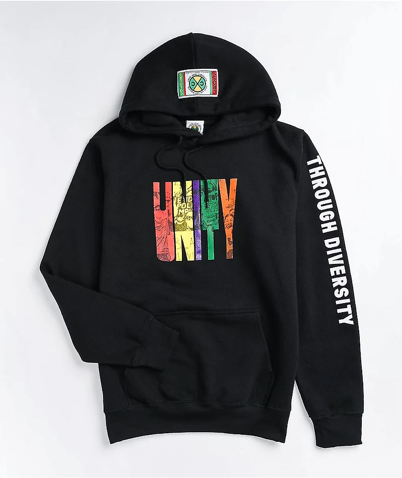 Cross Colours Unity Black Hoodie