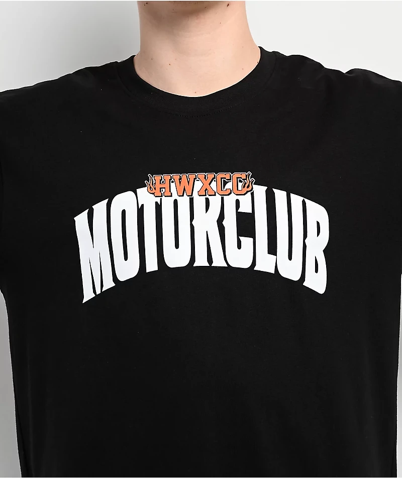 Cross Colours x Hot Wheels Motor Club Black T-Shirt