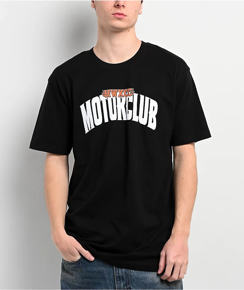 Cross Colours x Hot Wheels Motor Club Black T-Shirt