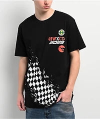 Cross Colours x Hot Wheels Speedway Motors Black T-Shirt