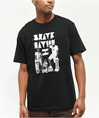 Cross Colours x Skate Nation Ghana Youth Group Black T-Shirt