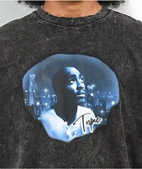 Cross Colours x Tupac City Lights Black Wash T-Shirt