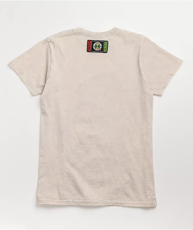 Cross Colours x Tupac Keep Ya Head Light Grey T-Shirt