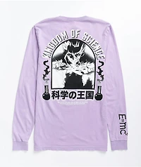 Crunchyroll x Dr. Stone Science Lavender Long Sleeve T-Shirt