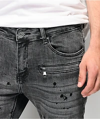 Crysp Denim Montana Black Dip Dye Jeans