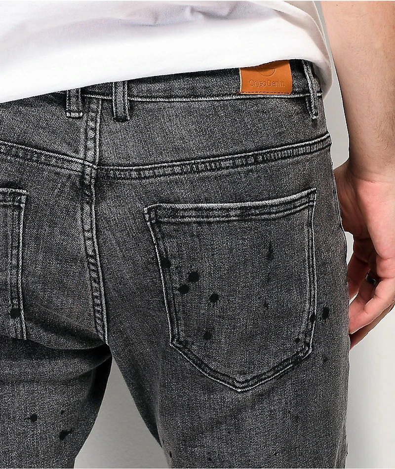 Crysp Denim Montana Black Dip Dye Jeans