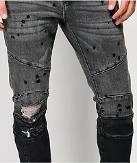 Crysp Denim Montana Black Dip Dye Jeans