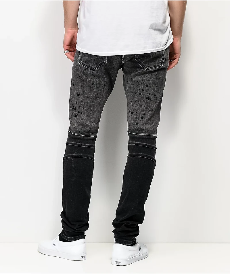Crysp Denim Montana Black Dip Dye Jeans