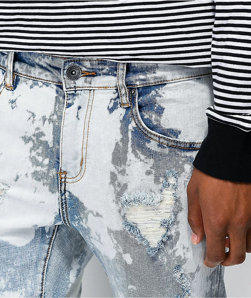 Crysp Montana Scribbles Denim Jeans