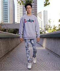 Crysp Montana Scribbles Denim Jeans