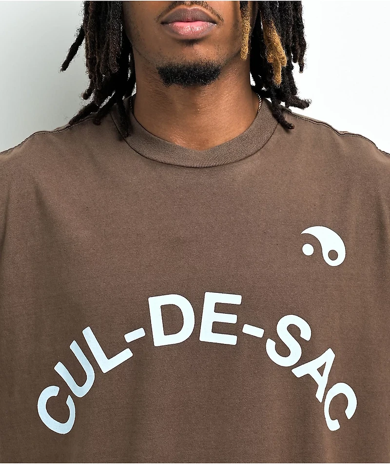 Cul De Sac Portfolio Brown T-shirt