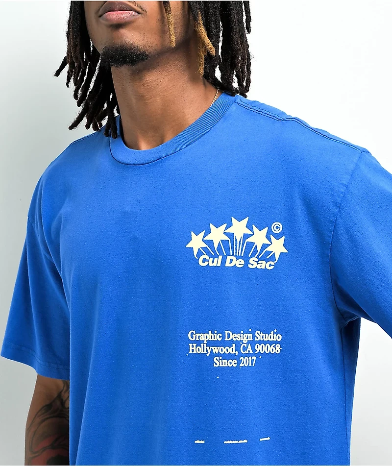 Cul De Sac Vermont Canyon Blue T-shirt