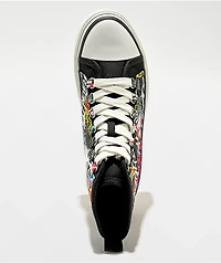 D'Amelio Footwear Eyekonn Graffiti High Top Platform Shoes