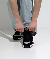 DC AT-2 Black, Grey & Red Skate Shoes