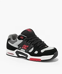 DC AT-2 Black, Grey & Red Skate Shoes