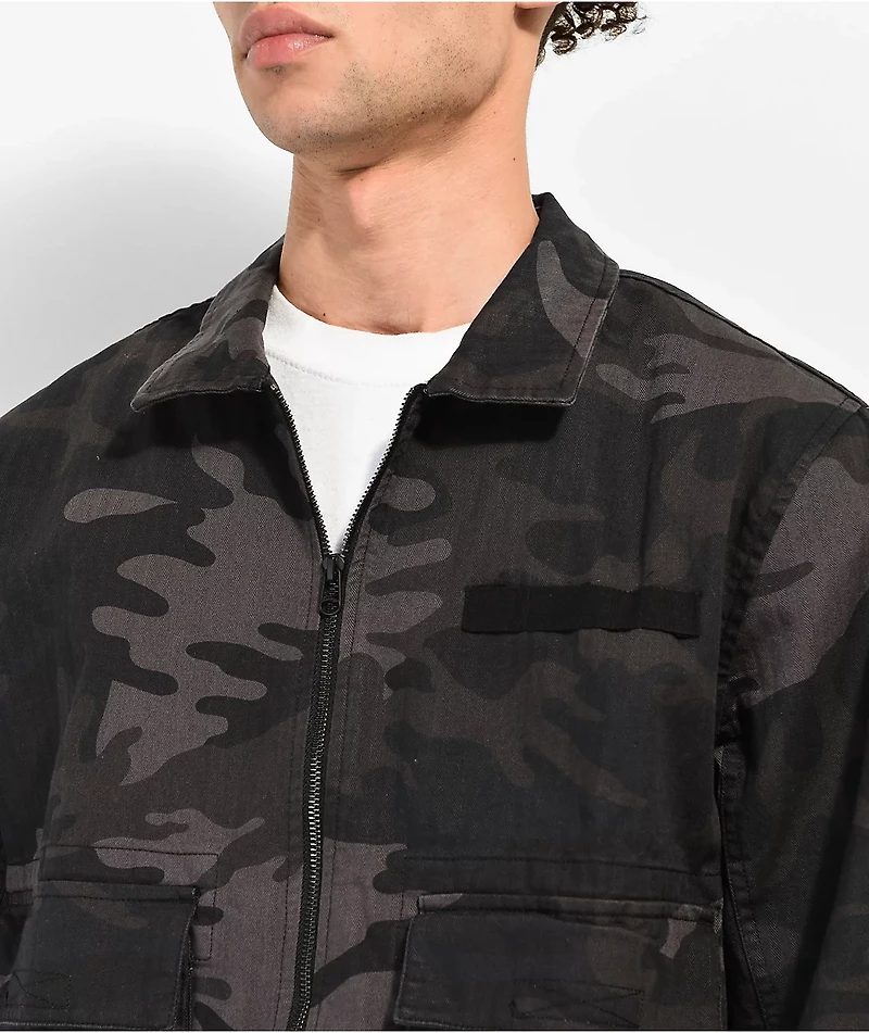 DC Admiral 3 Black Camo Jacket